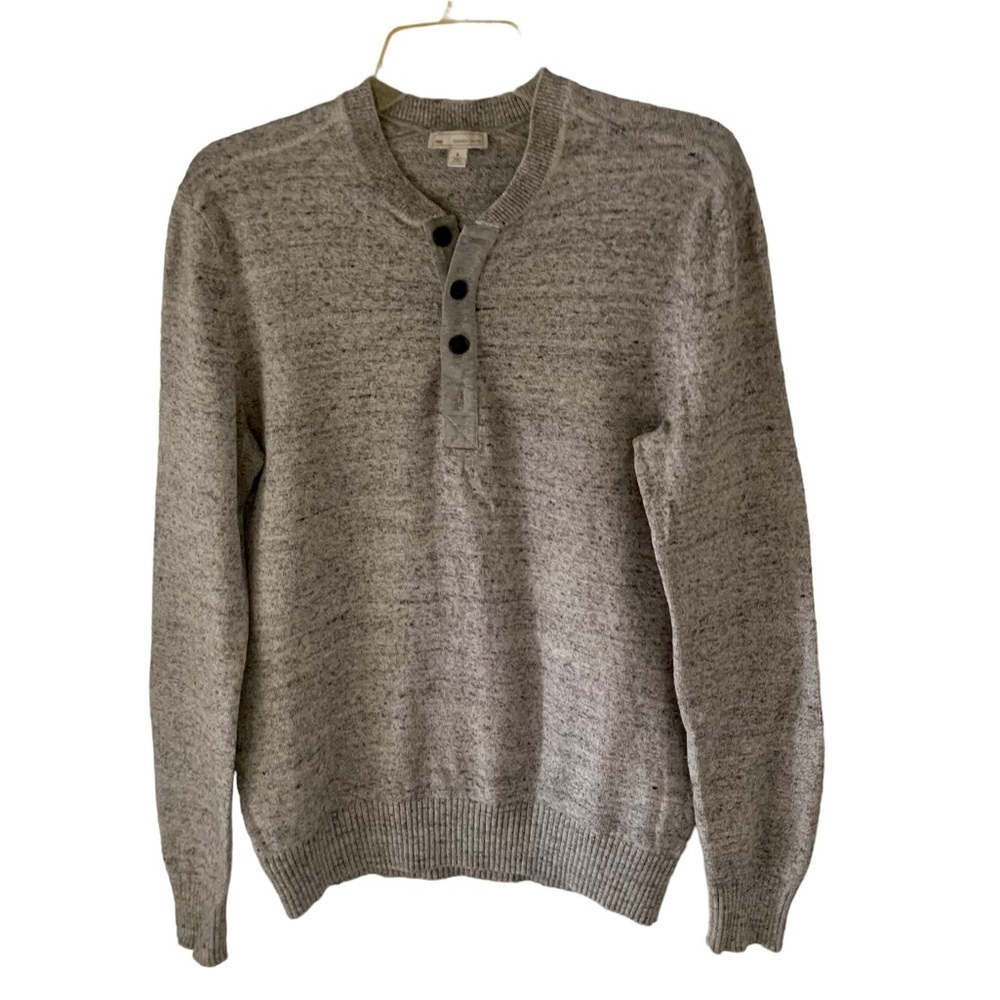 Gap Designed & Crafted Men Sweater Gray Size S